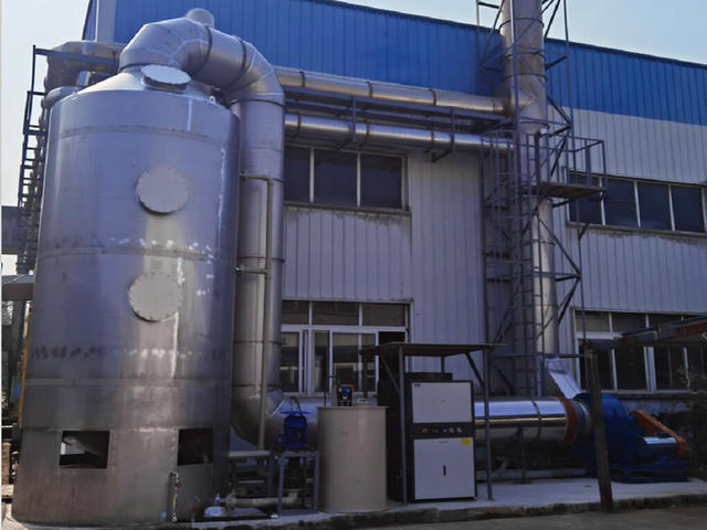高温有机废气处理系统工程展示